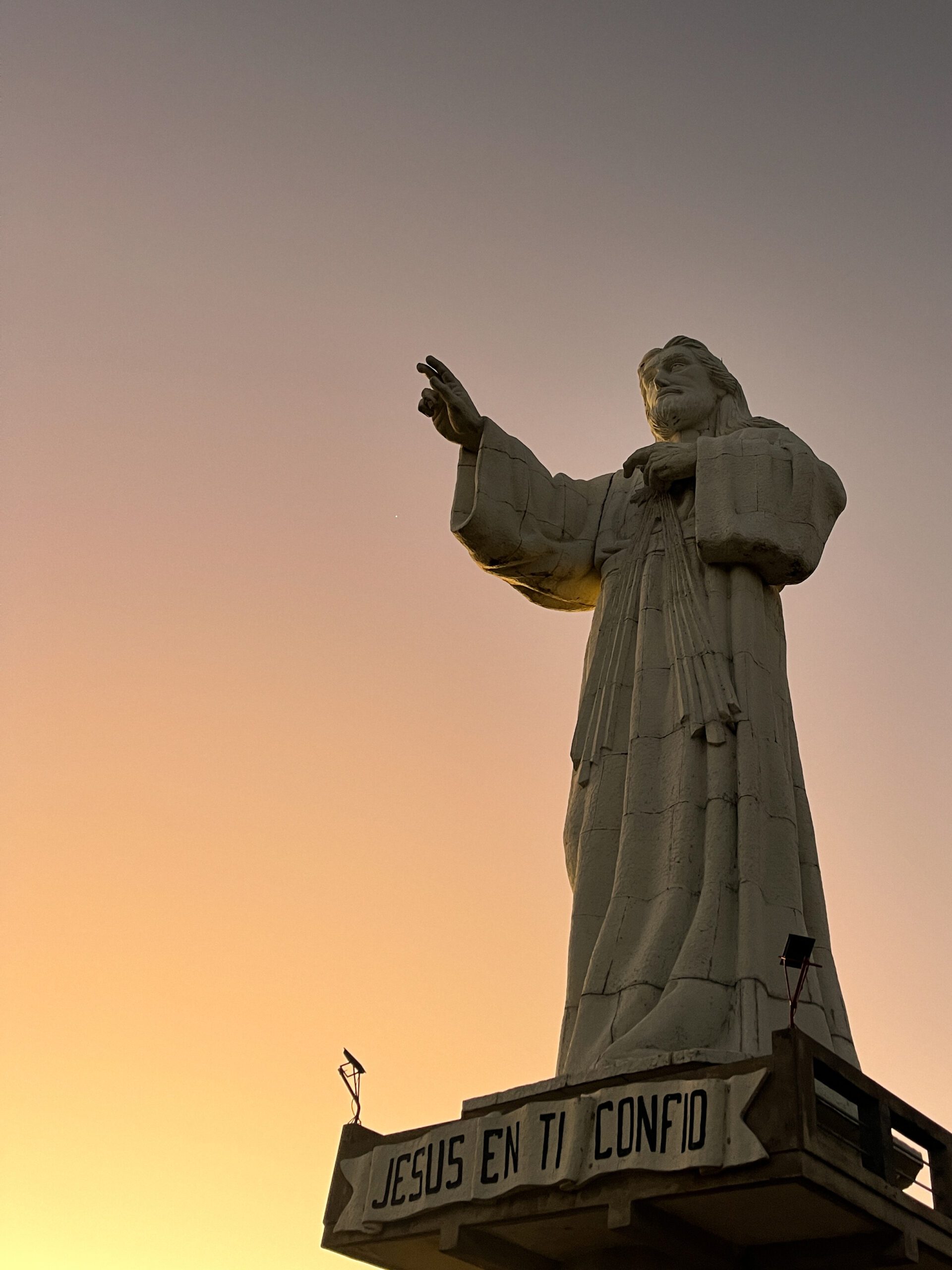 Christ of the Mercy statue overlooking San Juan del Sur, one of Nicaragua's must see destinations.