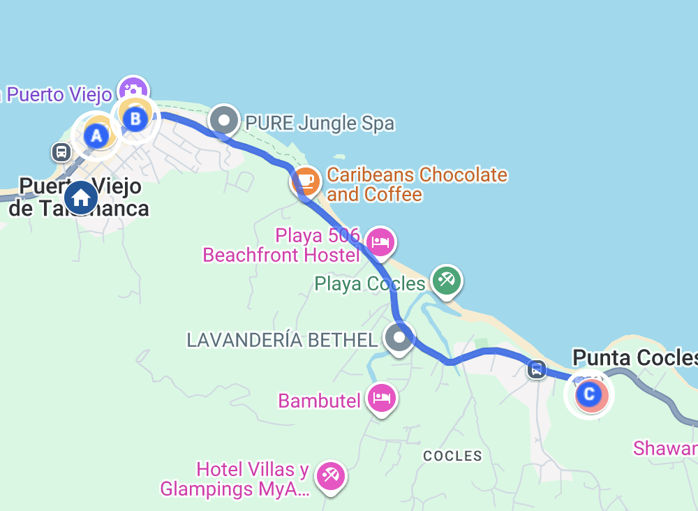 Google My Maps Direction 