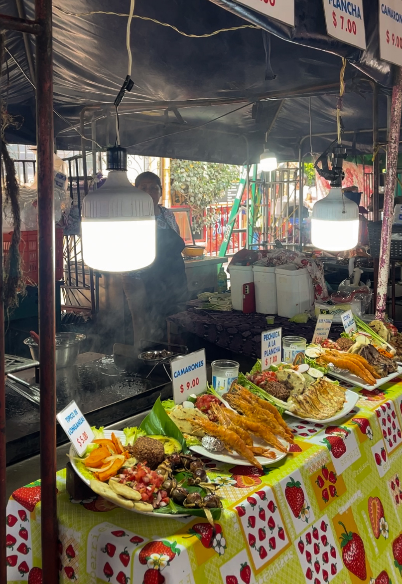 Street food, Ruta de las Flores